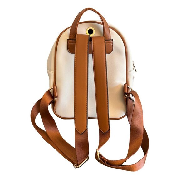 CLUCI Mini Bowknot Leather Backpack for Girls - Picture 5 of 11